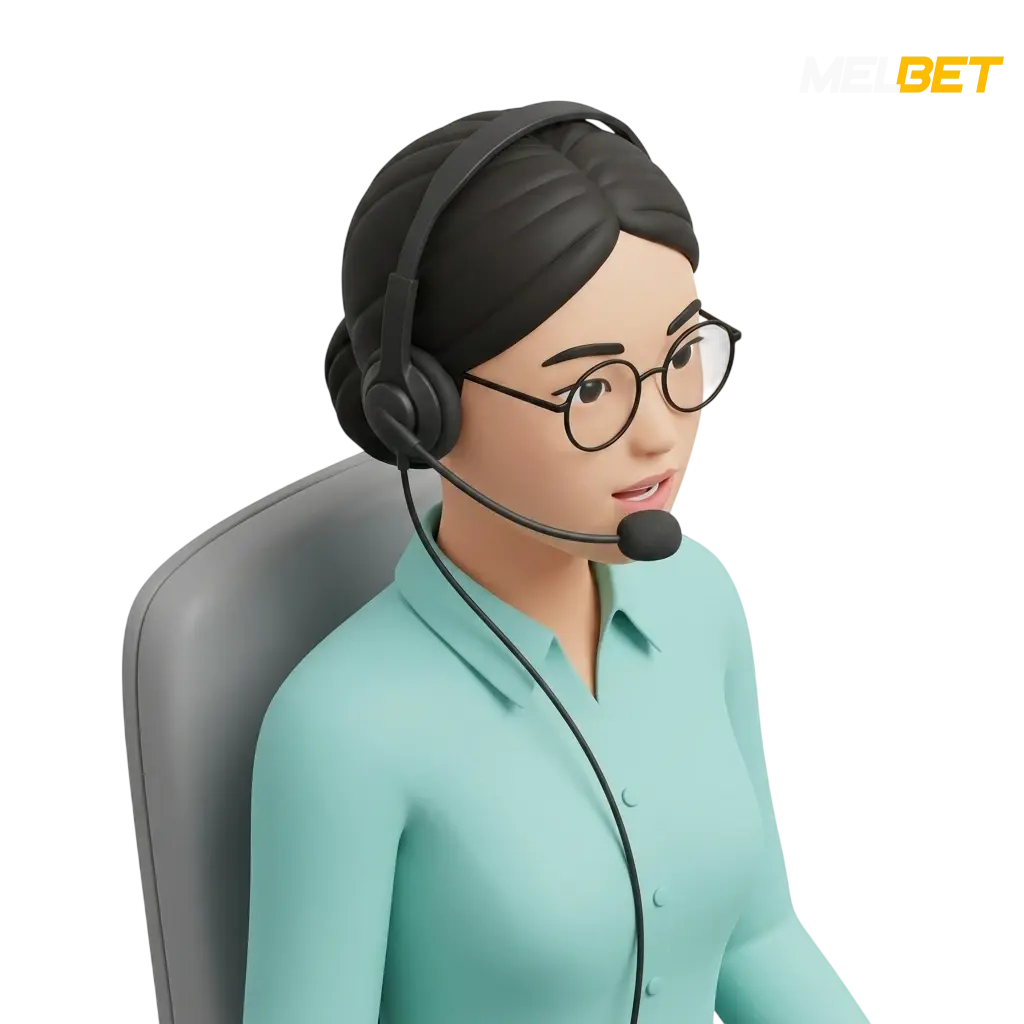Melbet contact channels for India including live chat and email support
